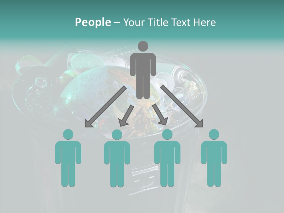 Ecology World Damage PowerPoint Template