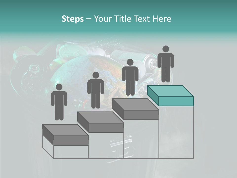 Ecology World Damage PowerPoint Template