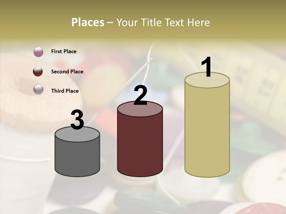 Textiles Craft Thread PowerPoint Template