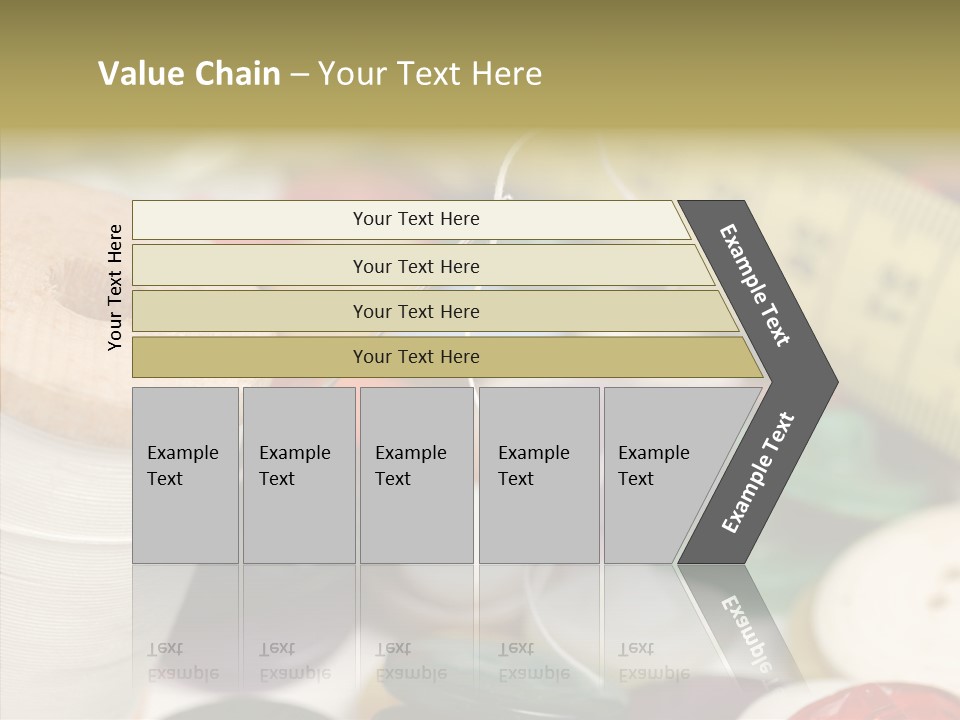 Textiles Craft Thread PowerPoint Template