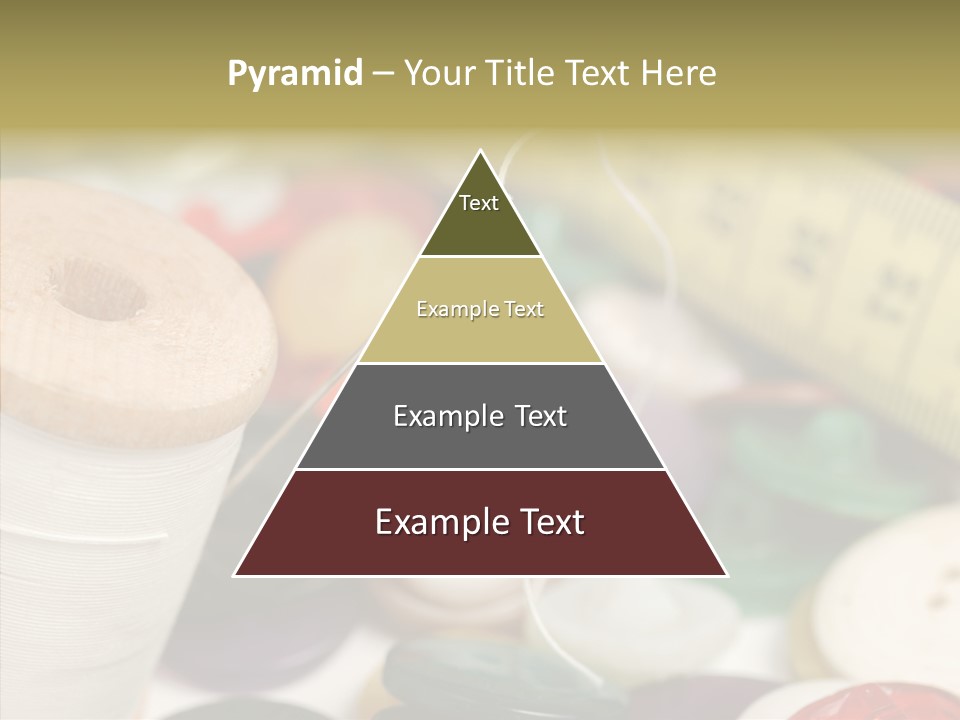 Textiles Craft Thread PowerPoint Template