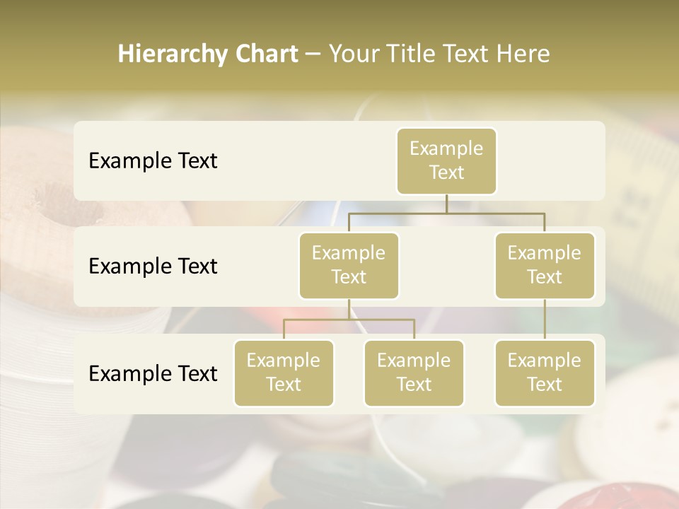 Textiles Craft Thread PowerPoint Template