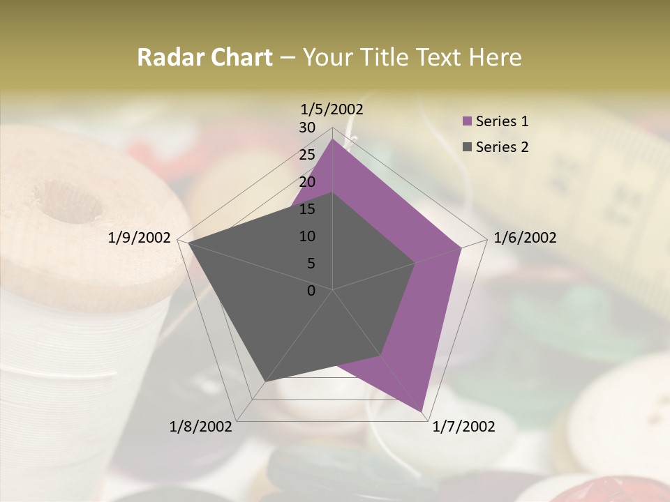 Textiles Craft Thread PowerPoint Template