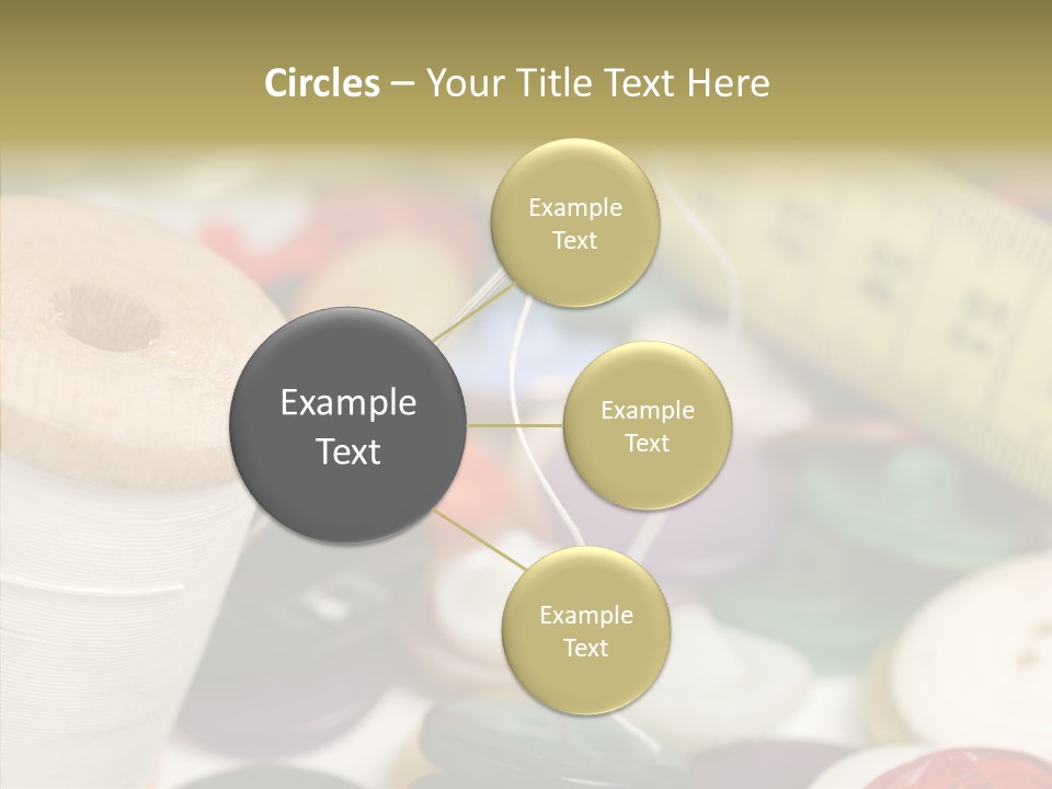 Textiles Craft Thread PowerPoint Template