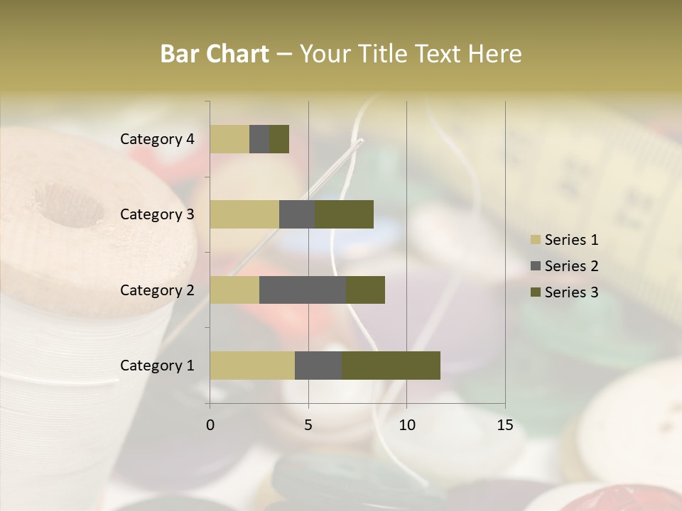 Textiles Craft Thread PowerPoint Template