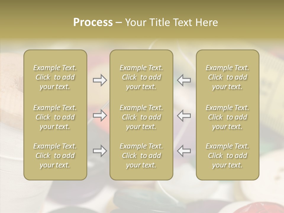 Textiles Craft Thread PowerPoint Template