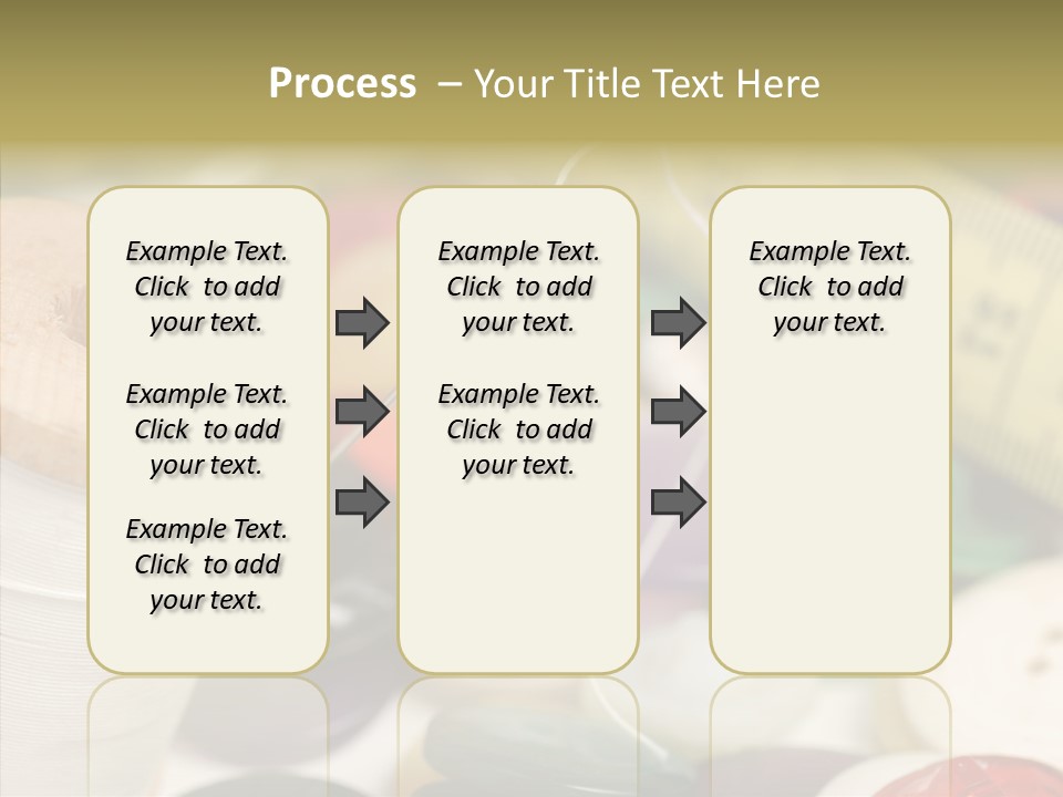 Textiles Craft Thread PowerPoint Template