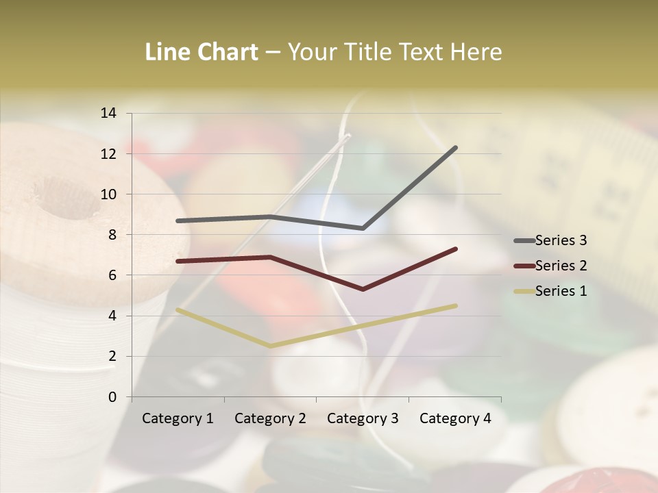 Textiles Craft Thread PowerPoint Template