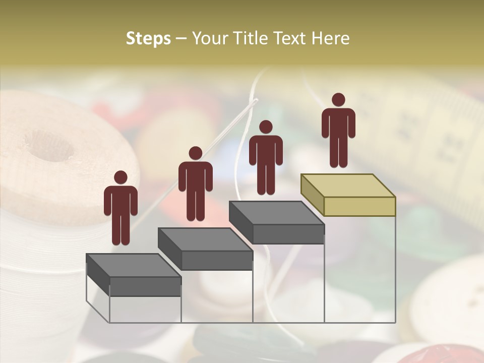 Textiles Craft Thread PowerPoint Template