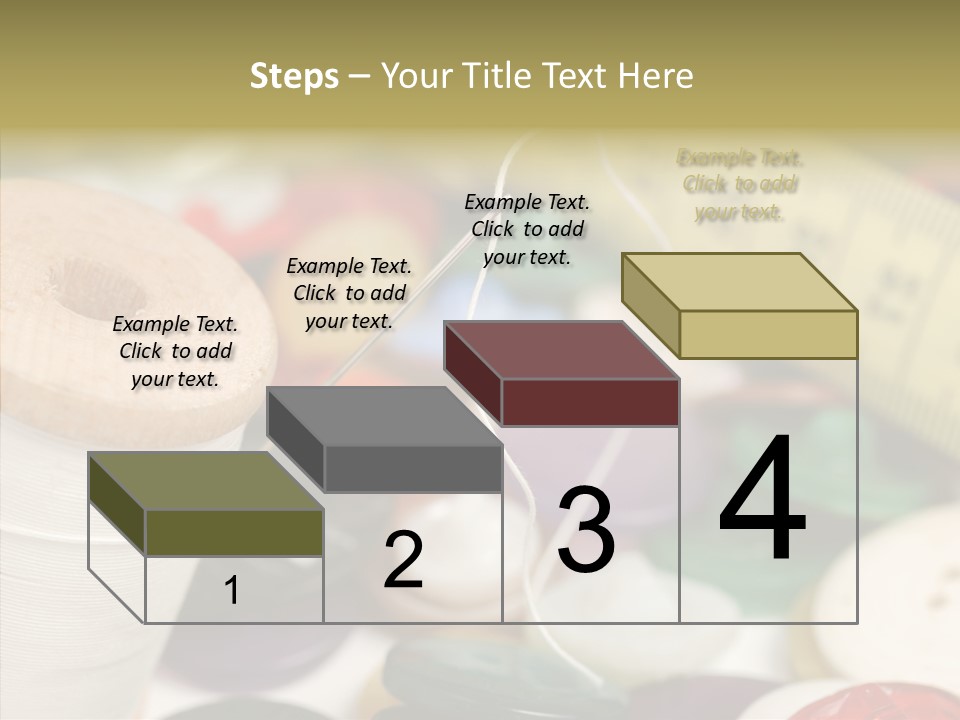 Textiles Craft Thread PowerPoint Template