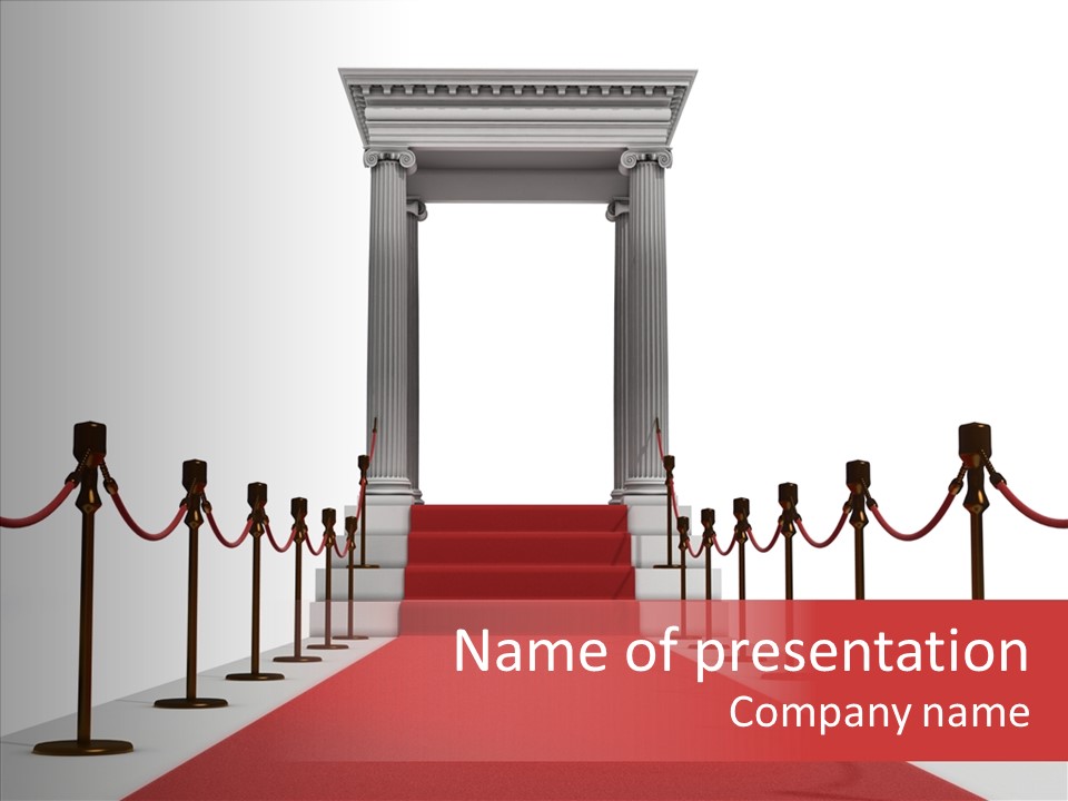 Exclusive Antique Hall PowerPoint Template