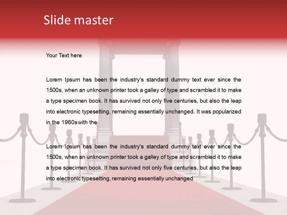 Exclusive Antique Hall PowerPoint Template