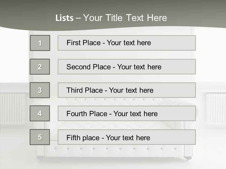 Apartment Classic Wall PowerPoint Template