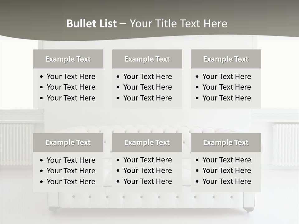 Apartment Classic Wall PowerPoint Template