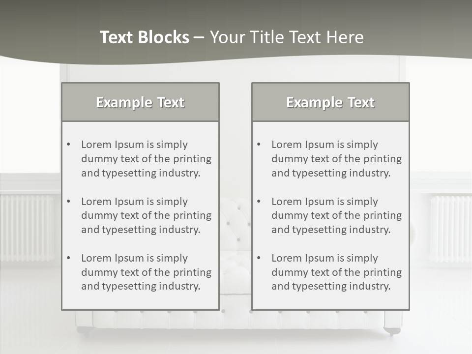 Apartment Classic Wall PowerPoint Template