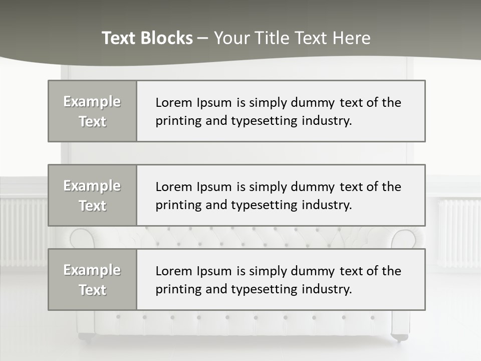 Apartment Classic Wall PowerPoint Template
