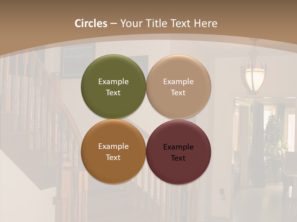 Happy Living Cozy PowerPoint Template