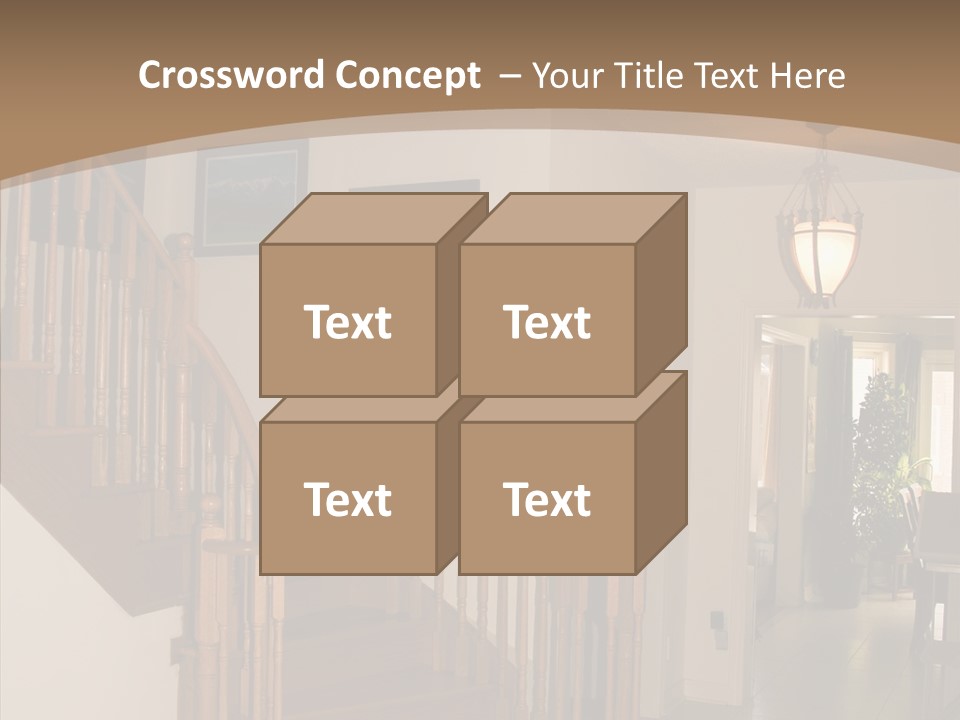Happy Living Cozy PowerPoint Template