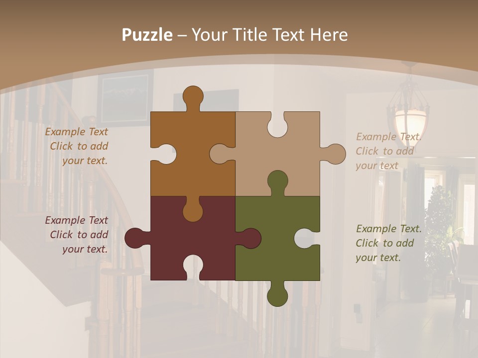 Happy Living Cozy PowerPoint Template