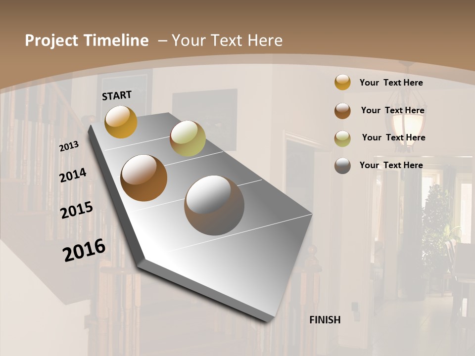 Happy Living Cozy PowerPoint Template