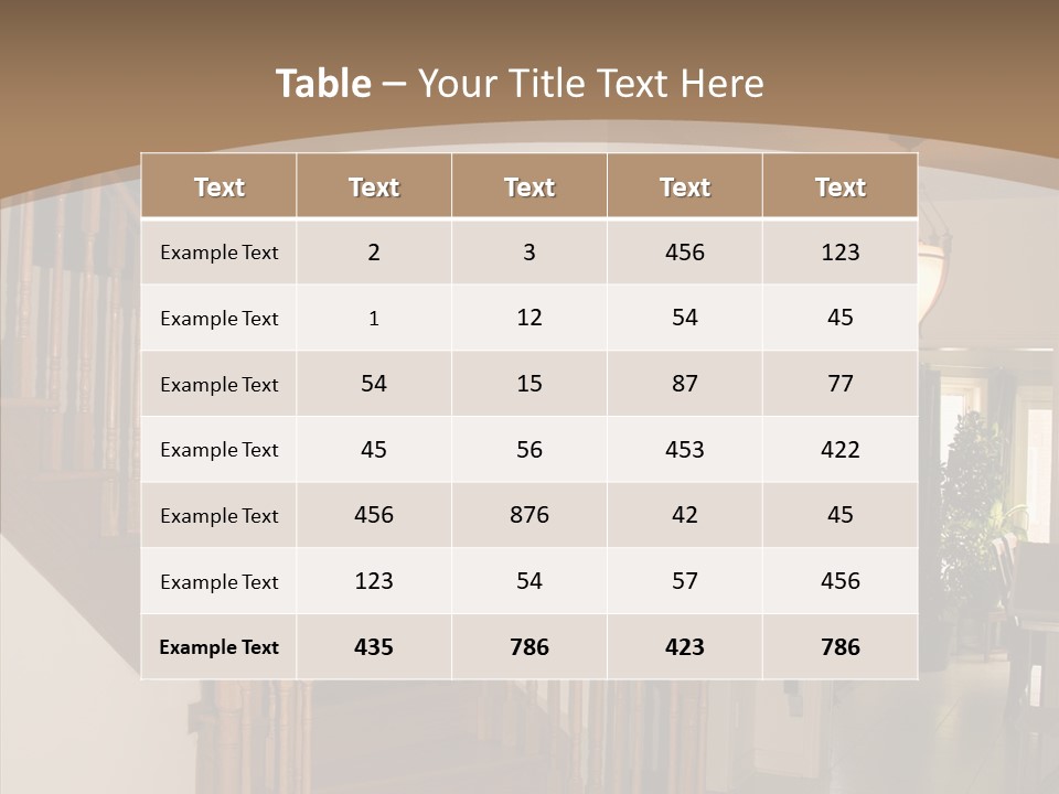 Happy Living Cozy PowerPoint Template