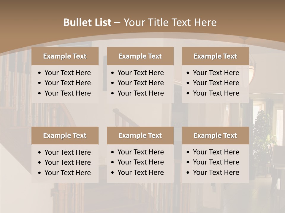 Happy Living Cozy PowerPoint Template