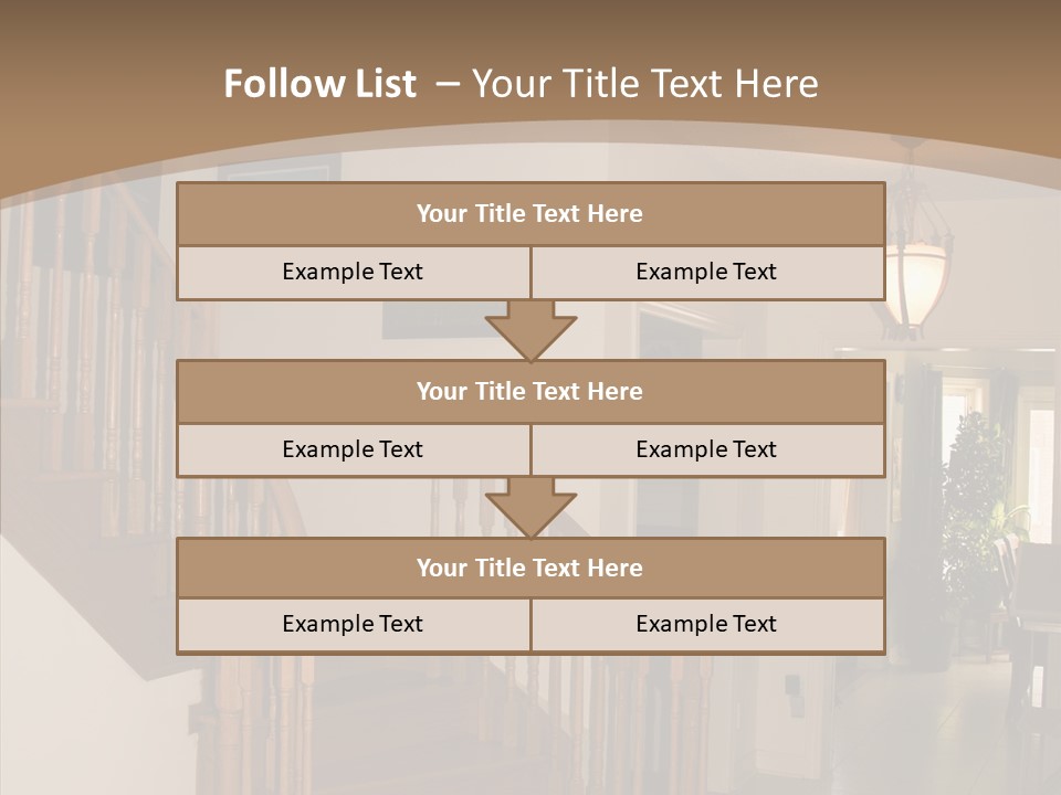 Happy Living Cozy PowerPoint Template