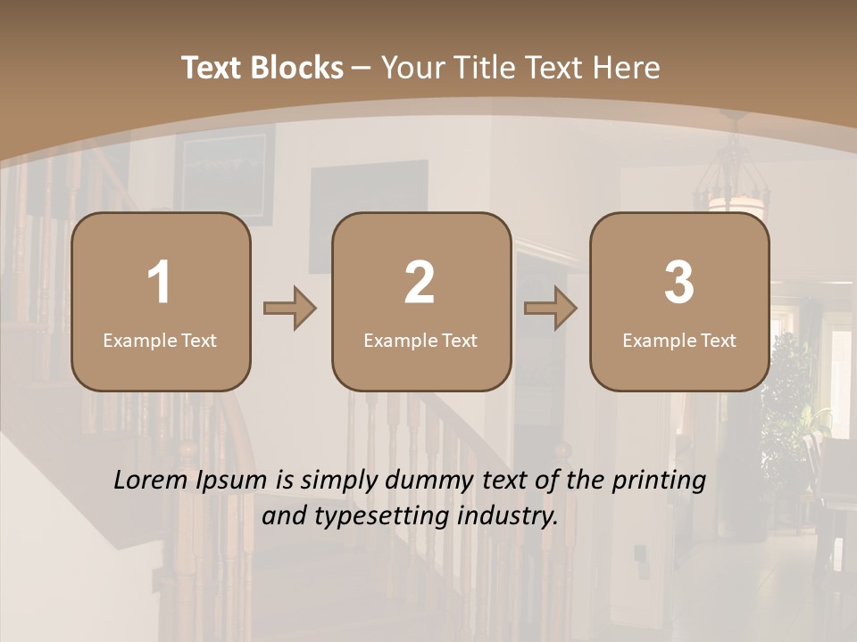 Happy Living Cozy PowerPoint Template