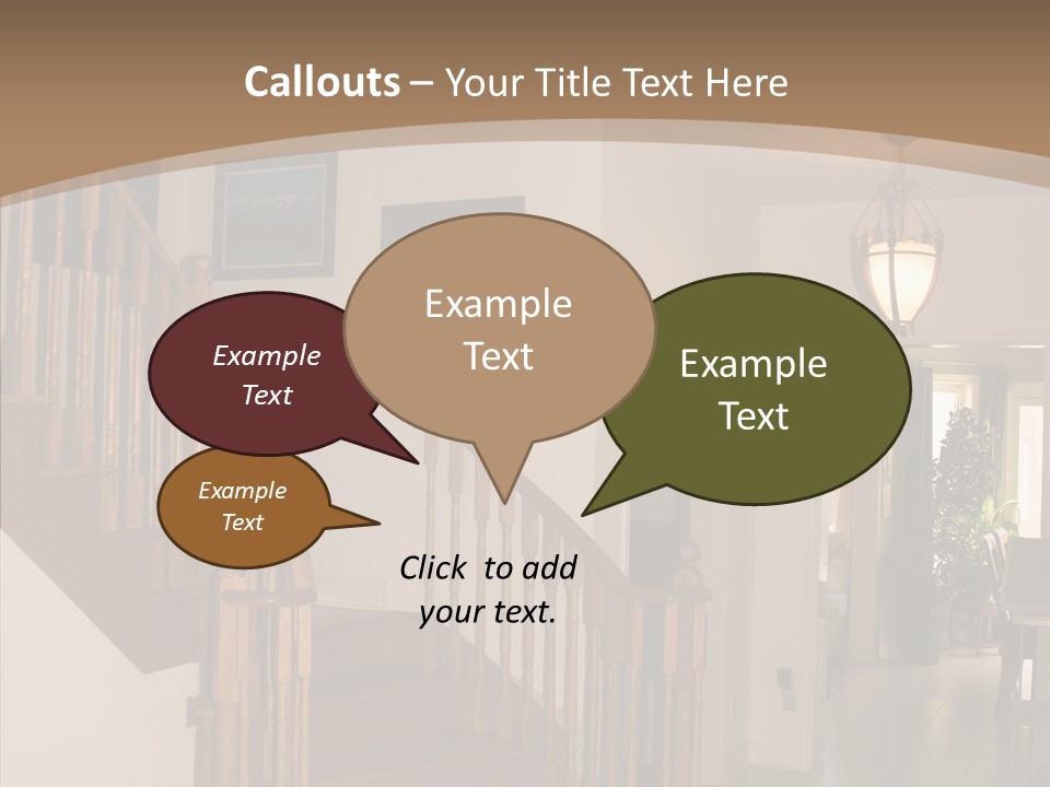 Happy Living Cozy PowerPoint Template