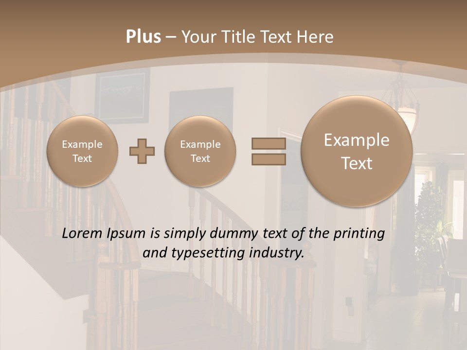 Happy Living Cozy PowerPoint Template