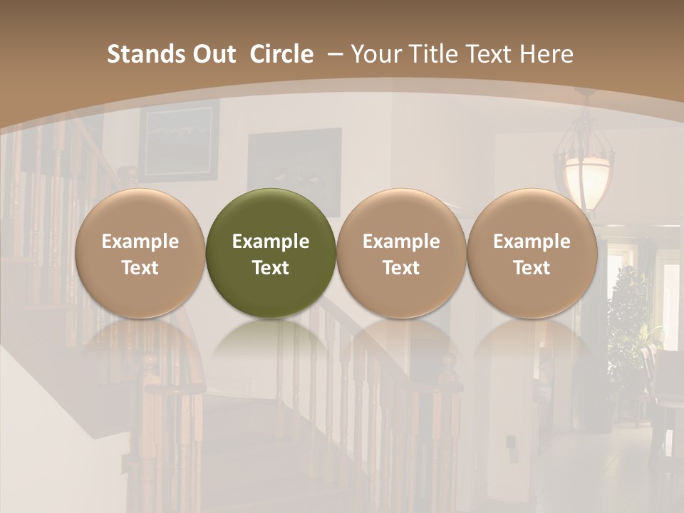 Happy Living Cozy PowerPoint Template