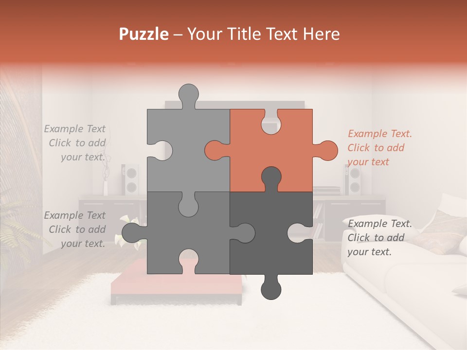 Dressing Media Center Modern PowerPoint Template