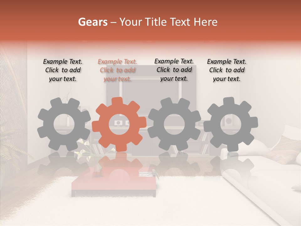 Dressing Media Center Modern PowerPoint Template