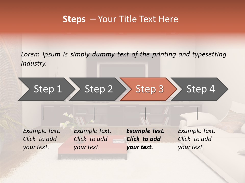 Dressing Media Center Modern PowerPoint Template