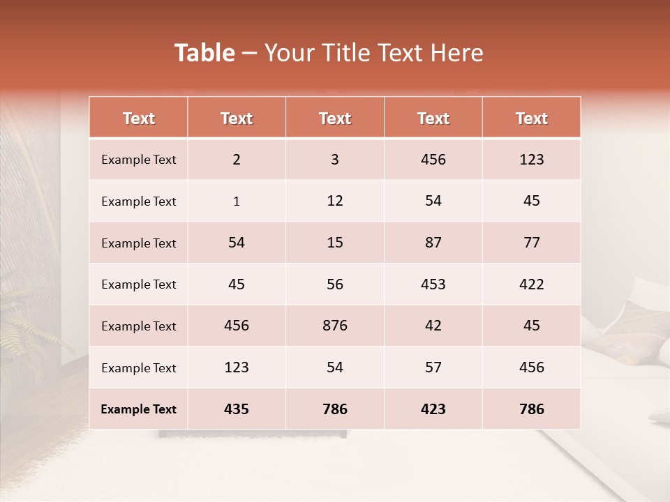 Dressing Media Center Modern PowerPoint Template