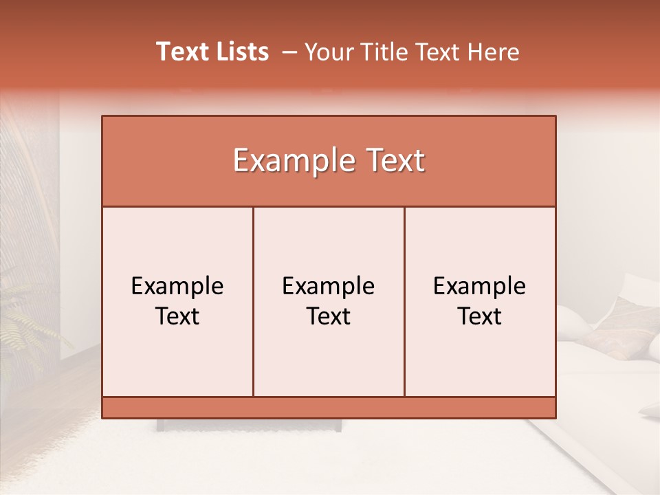 Dressing Media Center Modern PowerPoint Template