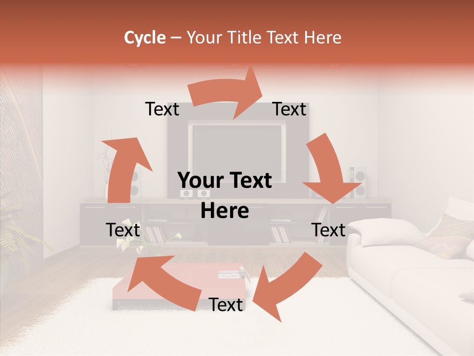 Dressing Media Center Modern PowerPoint Template