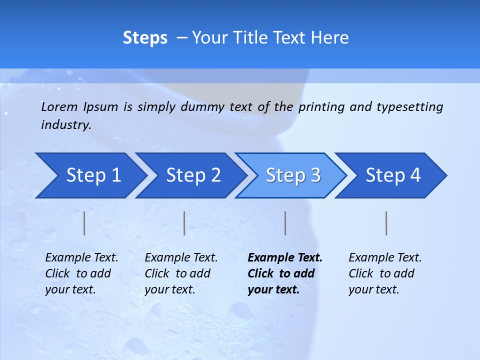 Regimen Container Food PowerPoint Template