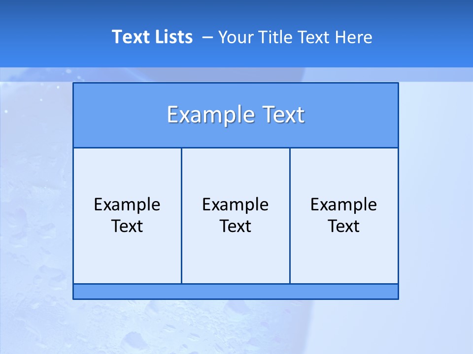 Regimen Container Food PowerPoint Template