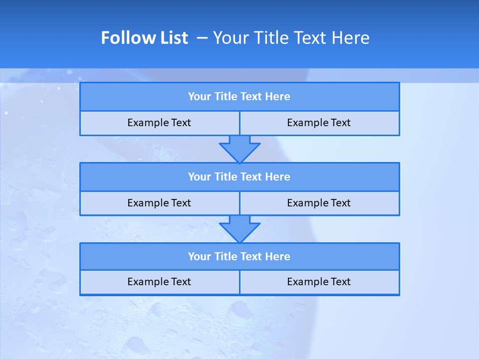 Regimen Container Food PowerPoint Template