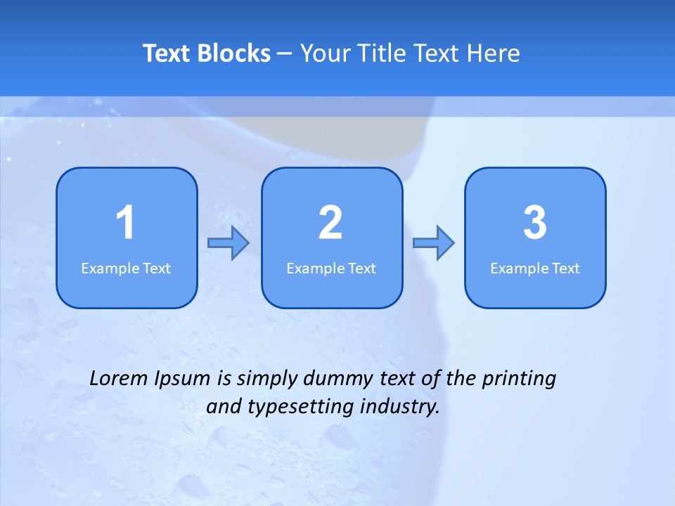 Regimen Container Food PowerPoint Template