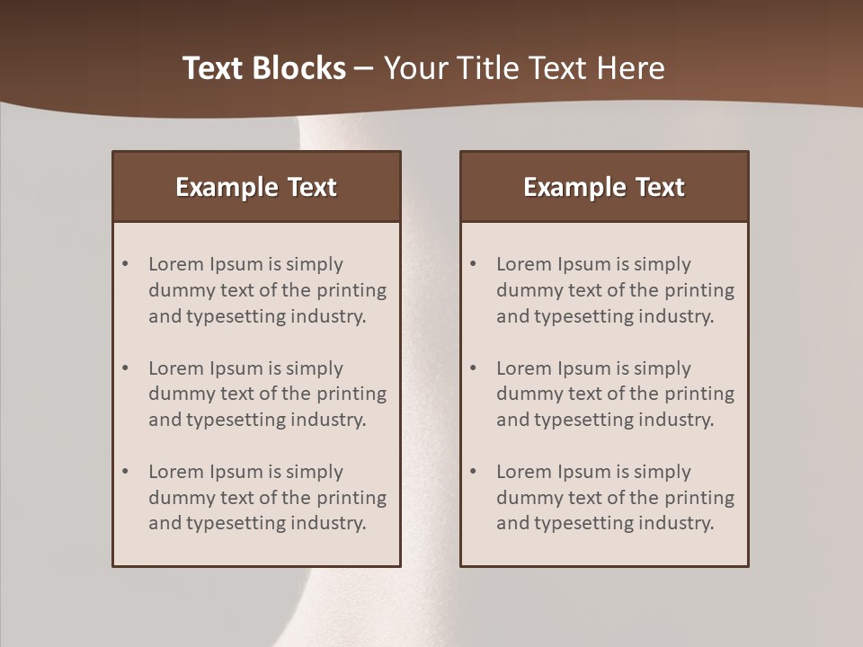 Love Boobs Topless PowerPoint Template