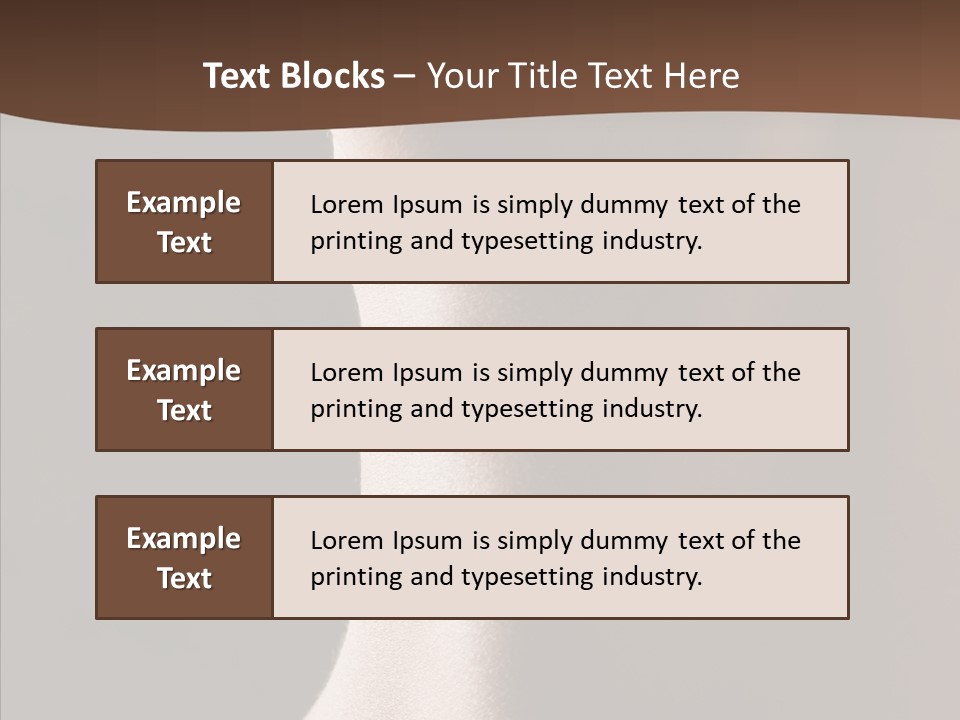 Love Boobs Topless PowerPoint Template