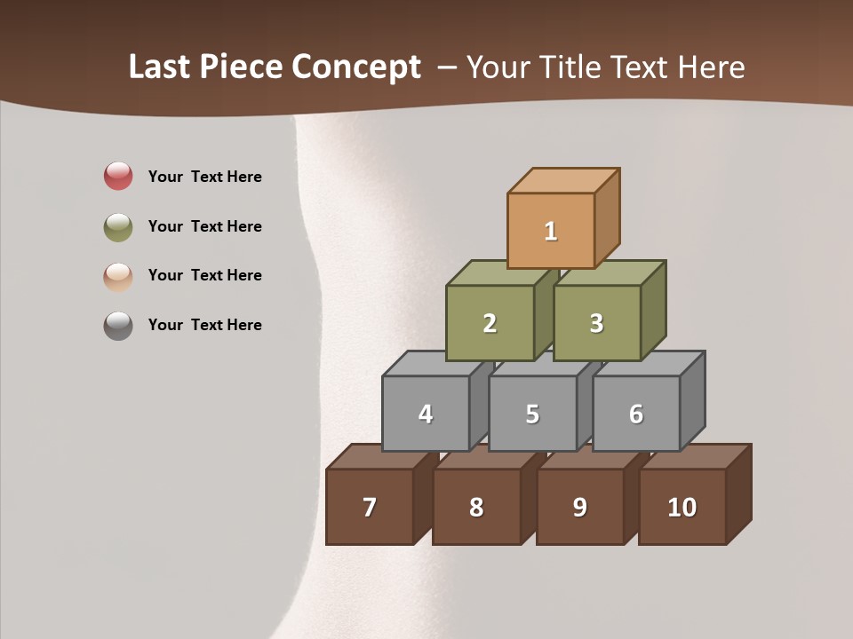 Love Boobs Topless PowerPoint Template