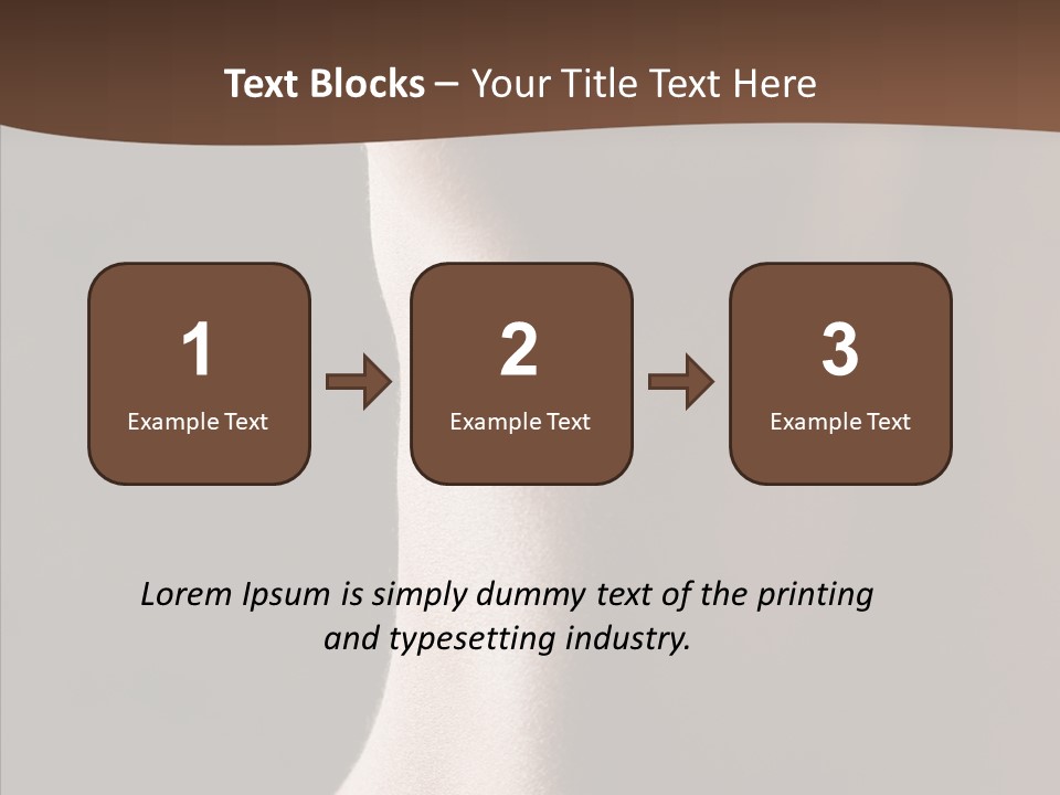 Love Boobs Topless PowerPoint Template