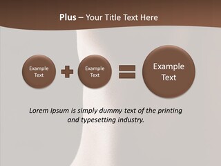 Love Boobs Topless PowerPoint Template