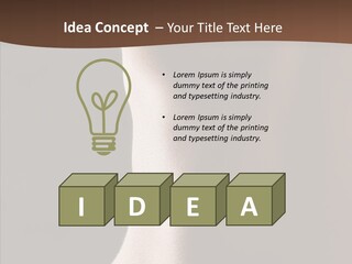 Love Boobs Topless PowerPoint Template