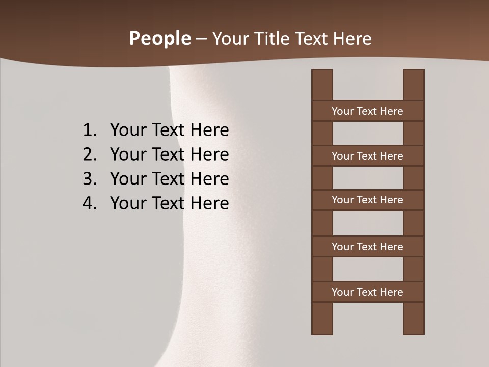 Love Boobs Topless PowerPoint Template