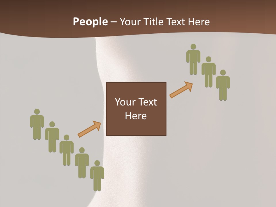 Love Boobs Topless PowerPoint Template