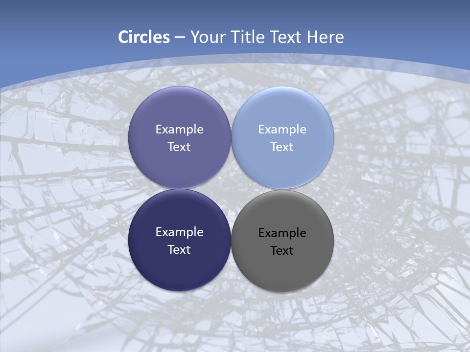 Vandalism Broken Sharp PowerPoint Template